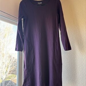 Wool& marionberry Margo Dress